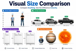 Visual Size Comparison